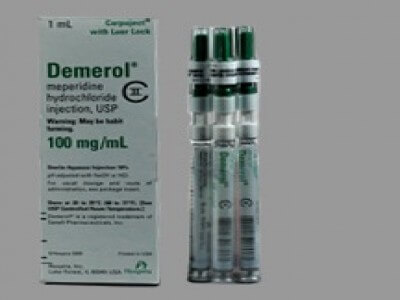 Demerol (Meperidine) injections
